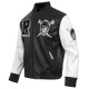 Las Vegas Raiders Best Of Men's Leather Varsity Jacket