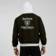 Las Vegas Raiders Black Cotton Hooded Jacket Las Vegas Raiders Black Cotton Hooded Jacket