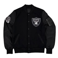 Las Vegas Raiders MA-1 Historic Varsity Jacket