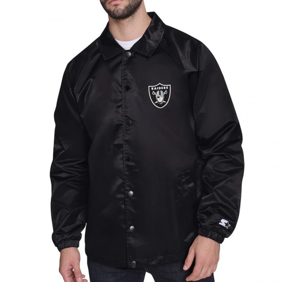 Las Vegas Raiders Retro Logo Coaches Jacket Las Vegas Raiders Retro Logo Coaches Jacket