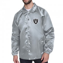 Las Vegas Raiders Retro Logo Coaches Jacket
