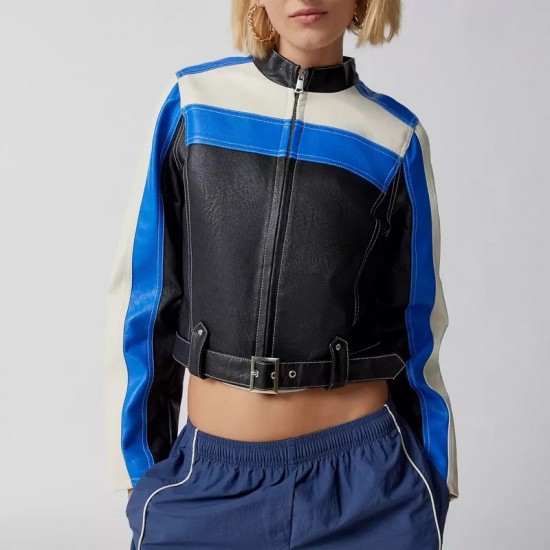 Leather Jacket: Brooklyn Adams Receiver Leather Jacket: Brooklyn Adams Receiver