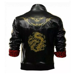 Leslie Kyle Final Fantasy VII Remake Leather Jacket Leslie Kyle Final Fantasy VII Remake Leather Jacket
