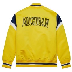Letterman University Of Michigan Heavyweight Yellow Jacket Letterman University Of Michigan Heavyweight Yellow Jacket