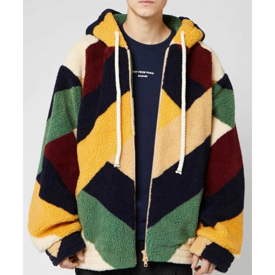 Life is Good Future Sherpa Zip Up Hooded Jacket Life is Good Future Sherpa Zip Up Hooded Jacket