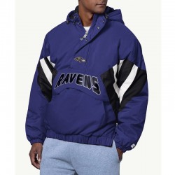 Line Up Breakaway Baltimore Ravens Pullover Jacket