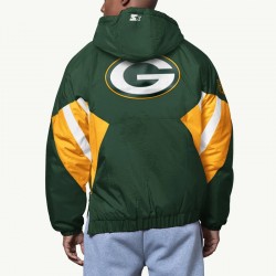 Line Up Breakaway Green Bay Packers Pullover Jacket