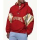 Line Up Breakaway San Francisco 49ers Pullover Jacket Line Up Breakaway San Francisco 49ers Pullover Jacket