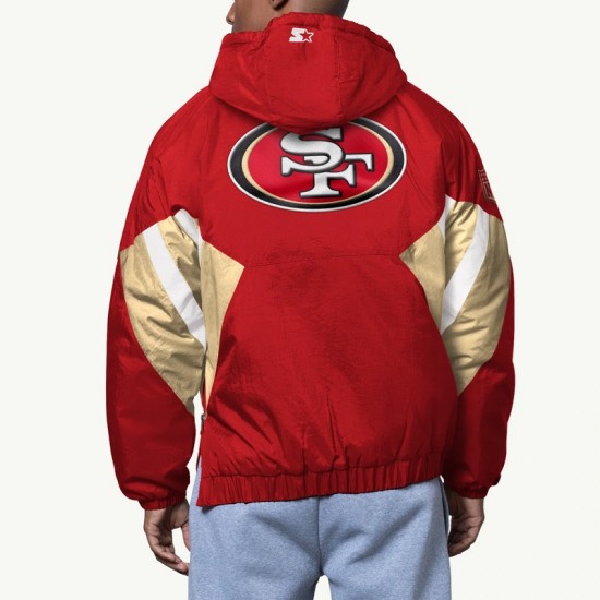 Line Up Breakaway San Francisco 49ers Pullover Jacket