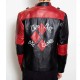Live Fast Die Clown Halloween Leather Jacket