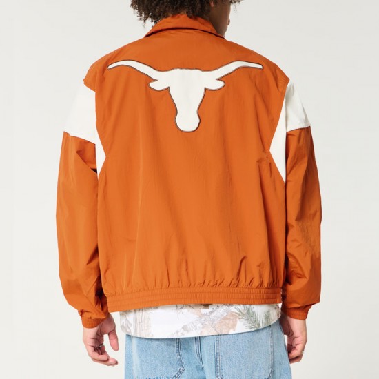 Longhorns University of Texas Windbreaker Jacket Longhorns University of Texas Windbreaker Jacket