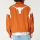 Longhorns University of Texas Windbreaker Jacket Longhorns University of Texas Windbreaker Jacket