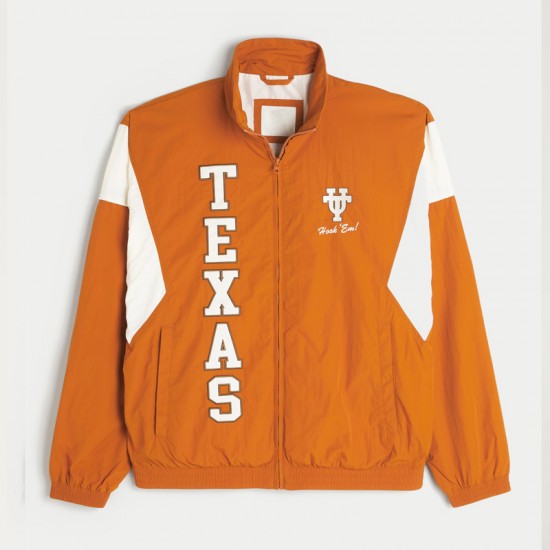 Longhorns University of Texas Windbreaker Jacket Longhorns University of Texas Windbreaker Jacket