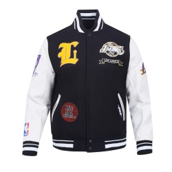 Los Angeles Lakers Prep Varsity Jacket Los Angeles Lakers Prep Varsity Jacket
