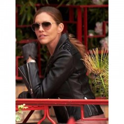 Lucifer Season 3 Tricia Helfer Leather Jacket