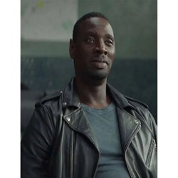 Lupin Season 3 Omar Sy Leather Jacket
