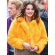 Mabel Mora Season 4 Yellow Faux-Sherpa Jacket – Only Murders in the Building Replica