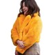 Mabel Mora Season 4 Yellow Faux-Sherpa Jacket – Only Murders in the Building Replica
