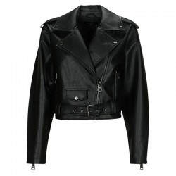 Marieka Prom Killer Clown Girls Leather Jacket