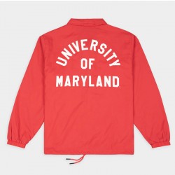 Maryland Terrapins Vintage Terps Logo Coaches Jacket Maryland Terrapins Vintage Terps Logo Coaches Jacket