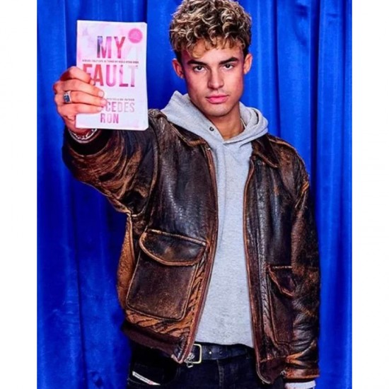 Matthew Broome My Fault London Nick Leather Jacket