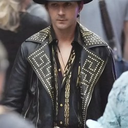 Megalopolis Shia LaBeouf Black Leather Jacket Megalopolis Shia LaBeouf Black Leather Jacket