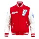 Memphis Grizzlies 2024/25 City Edition Chenille Red Varsity Jacket