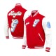 Memphis Grizzlies 2024/25 City Edition Chenille Red Varsity Jacket