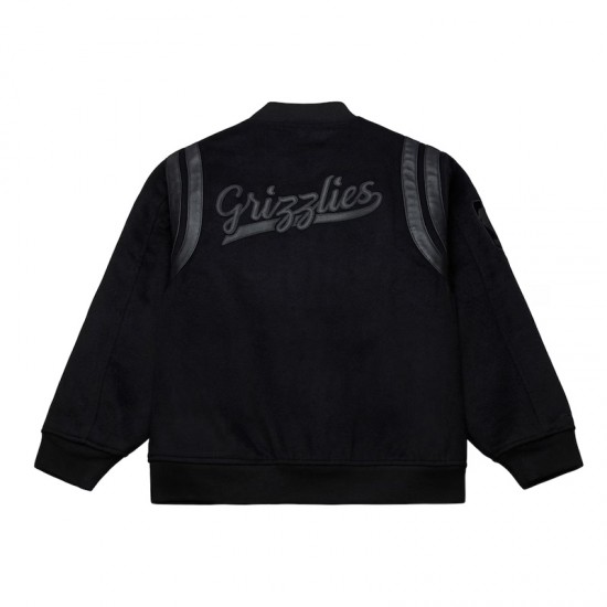Memphis Grizzlies Nights Walk The Tunnel Black Varsity Jacket Memphis Grizzlies Nights Walk The Tunnel Black Varsity Jacket