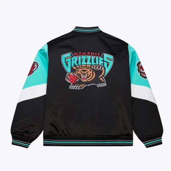 Memphis Grizzlies Throw It Back Heavyweight Satin Jacket