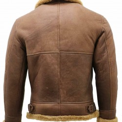 Men B3 Bomber Sheepskin Aviator Leather Jacket Men B3 Bomber Sheepskin Aviator Leather Jacket