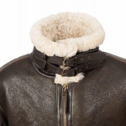 Men B3 Sheepskin Leather Bomber Aviator Jacket Men B3 Sheepskin Leather Bomber Aviator Jacket