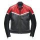 Men’s Red & Black Racing Motorcycle Leather Jacket