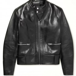 Men’s Slim Fit Cow Leather Motorcycle Jacket Men’s Slim Fit Cow Leather Motorcycle Jacket