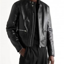 Men’s Slim Fit Cow Leather Motorcycle Jacket Men’s Slim Fit Cow Leather Motorcycle Jacket