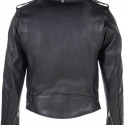 Men’s Steerhide Leather Biker Jacket - Classic Moto Style Men’s Steerhide Leather Biker Jacket - Classic Moto Style
