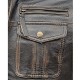 Men’s Vintage Brown Cafe Racer Distressed Leather Jacket