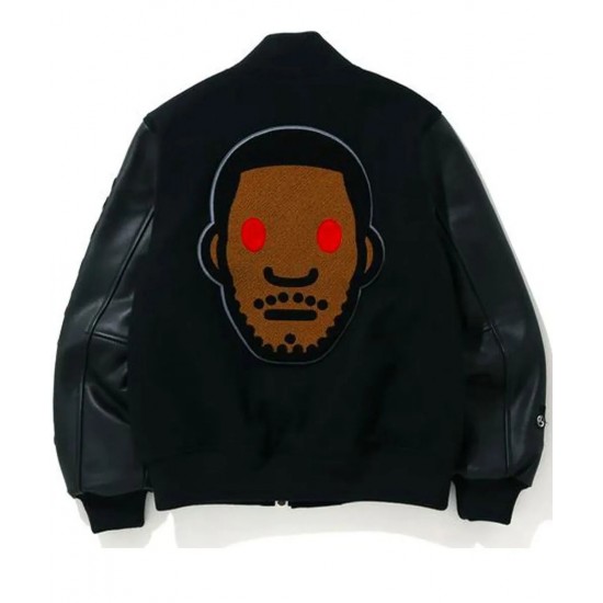 Men’s X Kid Cudi Moon Man Letterman Jacket Men’s X Kid Cudi Moon Man Letterman Jacket