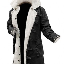 Men Shearling Leather Coat