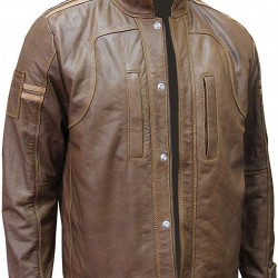 Men's Cafe Racer Vintage Brown Leather Motorcycle Jacket Men's Cafe Racer Vintage Brown Leather Motorcycle Jacket