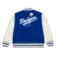 Men's LA Dodgers M&N Royal Off Day Cooperstown-style Varsity Jacket Men's LA Dodgers M&N Royal Off Day Cooperstown-style Varsity Jacket