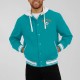 Miami Dolphins Aqua Cotton Hooded Jacket