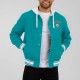 Miami Dolphins Aqua Cotton Hooded Jacket