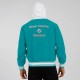 Miami Dolphins Aqua Cotton Hooded Jacket