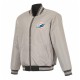 Miami Dolphins Black/Gray Full-Zip Reversible Flight Jacket