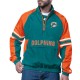 Miami Dolphins Prospect Aqua Jacket - Half-Zip Pullover Miami Dolphins Prospect Aqua Jacket - Half-Zip Pullover