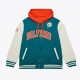 Miami Dolphins Sideline Varsity Fleece Jacket Miami Dolphins Sideline Varsity Fleece Jacket
