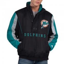 Miami Dolphins Thursday Night Gridiron Half-Zip Jacket