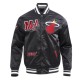 Miami Heat Best of Classic Rib Satin Jacket Miami Heat Best of Classic Rib Satin Jacket