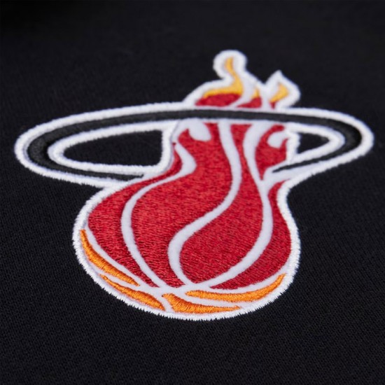 Miami Heat Courtside Varsity Fleece Jacket Miami Heat Courtside Varsity Fleece Jacket